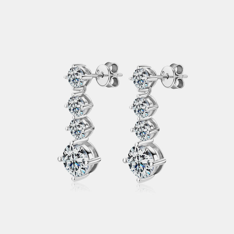 Seema Earrings - Silver / One Size - earrings