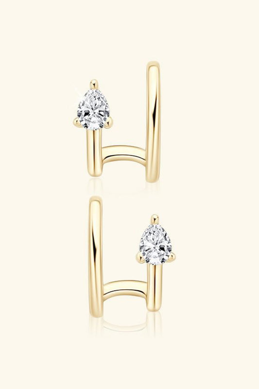 earringsIntroducing the Nidhi Cuff Earrings — a sleek, minimalist design that exudes understated elegance. These earrings are crafted from premium 925 sterling silver, plateNidhi Cuff Earrings