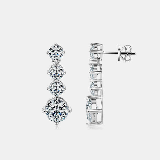 Seema Earrings - Silver / One Size - earrings