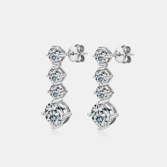Seema Earrings - Silver / One Size - earrings