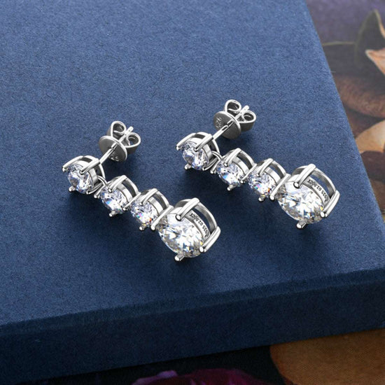 Seema Earrings - Silver / One Size - earrings